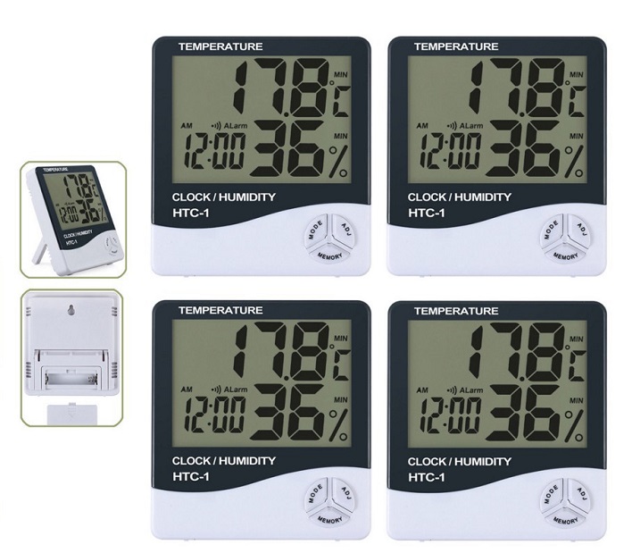 đồng hồ đo nhiệt độ và độ ẩm